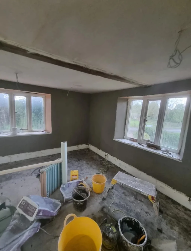 Plastering Work in March